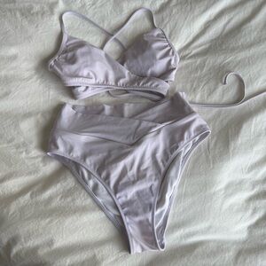 Elegant lavender Women's swim